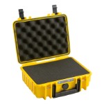 OUTDOOR kuffert i gul med skum polstring 250x175x95 mm Volume: 4,1 L Model: 1000/Y/SI